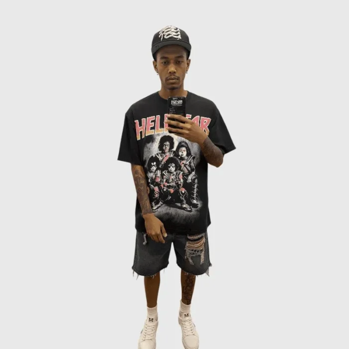 Hellstar Graphic Tee Black - Image 11