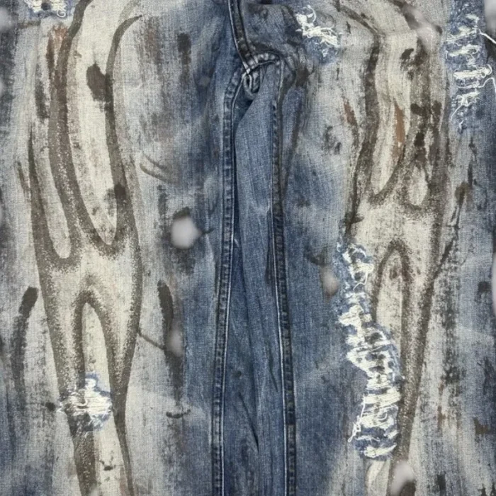 Hellstar Raw edge Jeans - Image 8