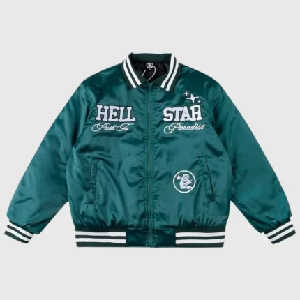 Hellstar Path To Paradise Jacket Green