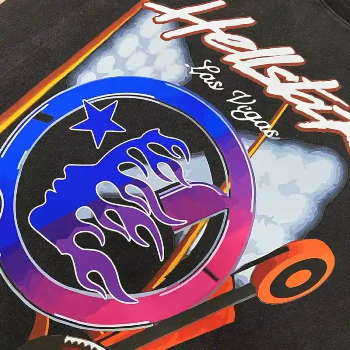 Black Hellstar Las Vegas T-shirt