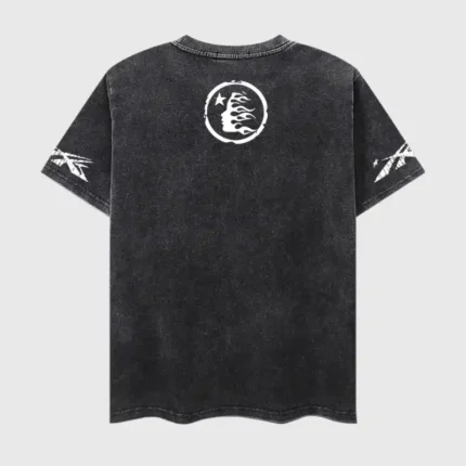 Hellstar Studios Chrome logo T-Shirt Black