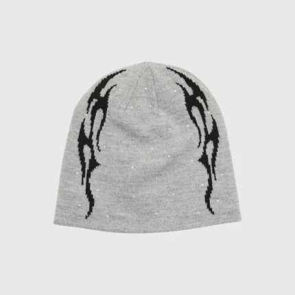 Hellstar Grey Flame Beanie