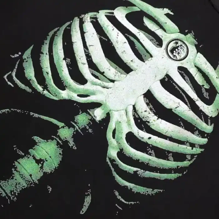 Hellstar Halloween Skeleton T-Shirt Black