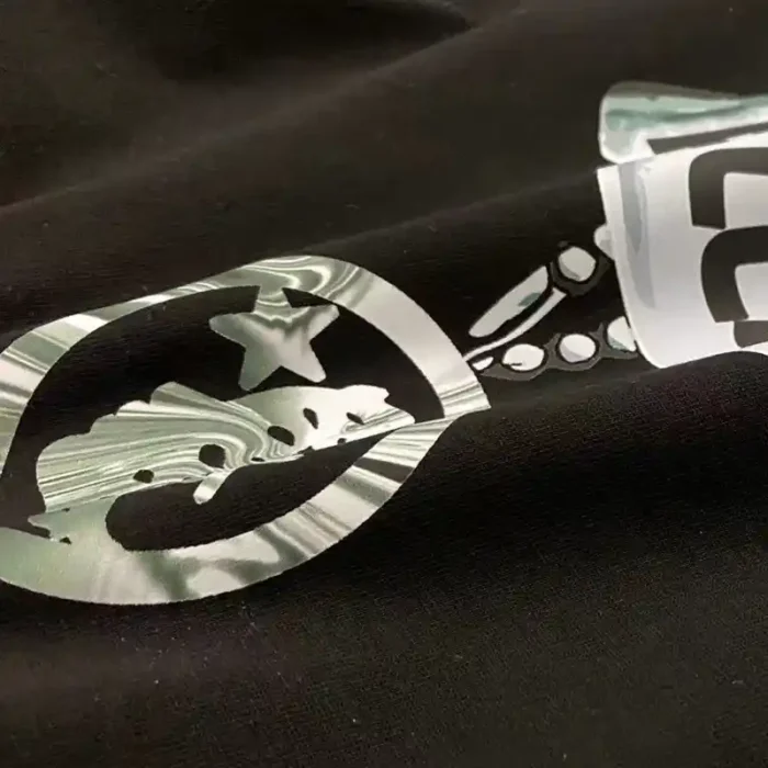 Black Hellstar Hand Prayer Print T-Shirt