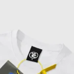 White Hellstar Life Print T-Shirt