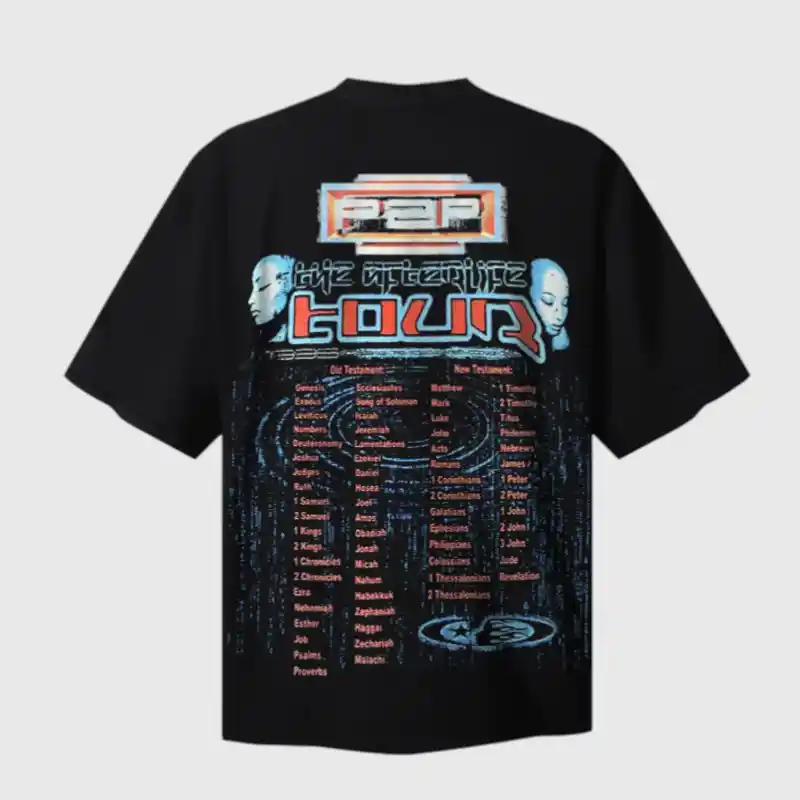 Hellstar Tour Afterlife T-shirt balck