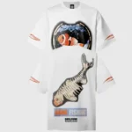 White Hellstar Gone Fishin T-Shirt