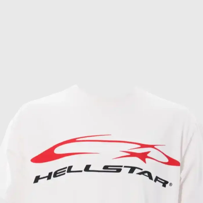 Hellstar White T-Shirt Horizontal