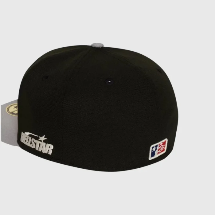 Hellstar Baseball Fitted Hats Black
