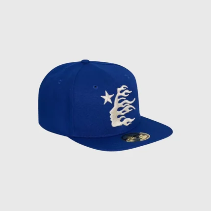 Hellstar Baseball Fitted Hat Blue