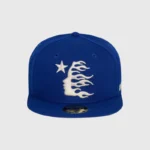 Hellstar Baseball Fitted Blue Hat