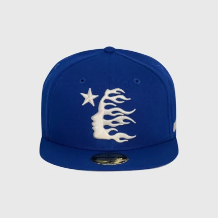 Hellstar Baseball Fitted Blue Hat