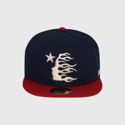 Hellstar Baseball Fitted Blue Hats
