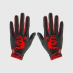 Hellstar Logo Gloves Red