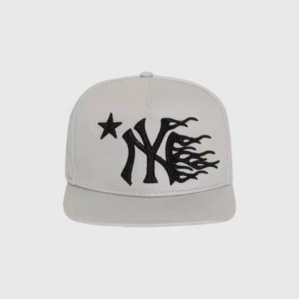 Hellstar NY Snapback White Hat