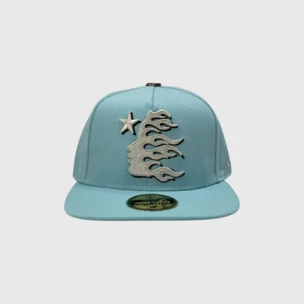 Hellstar OG Logo Fitted 59Fifty Blue Hat