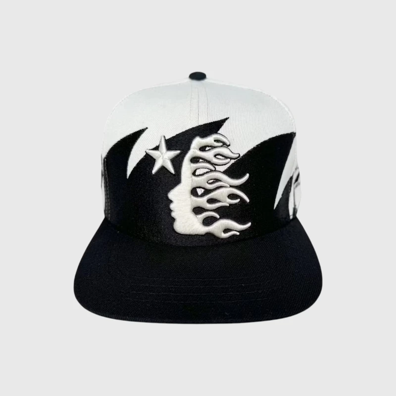 Hellstar Shark Teeth Snapback Black Hat