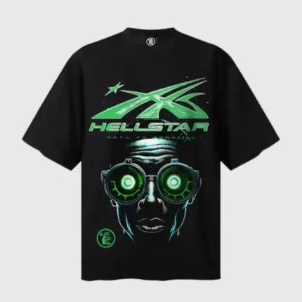 Hellstar Goggles T-Shirt Black