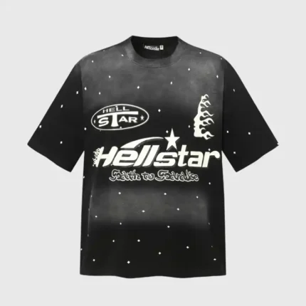 Hellstar T-Shirt Starry Street Retro Sky Casual
