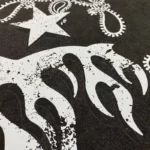 Hellstar T-Shirt Black Chrome Studios logo