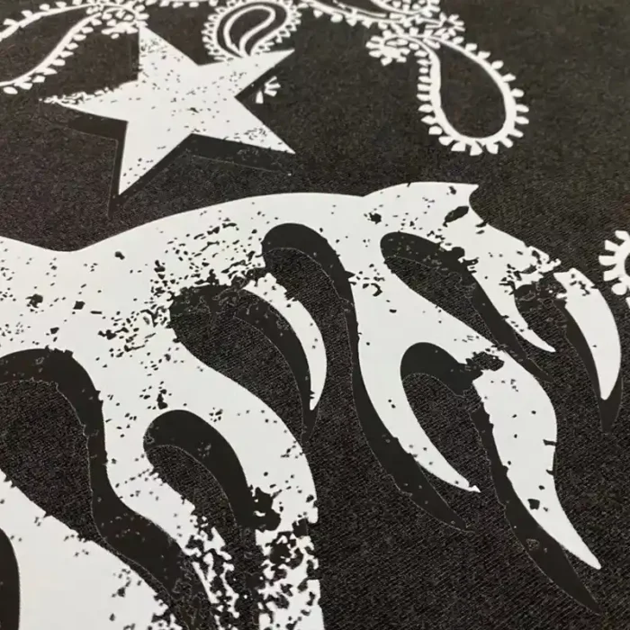 Hellstar T-Shirt Black Chrome Studios logo